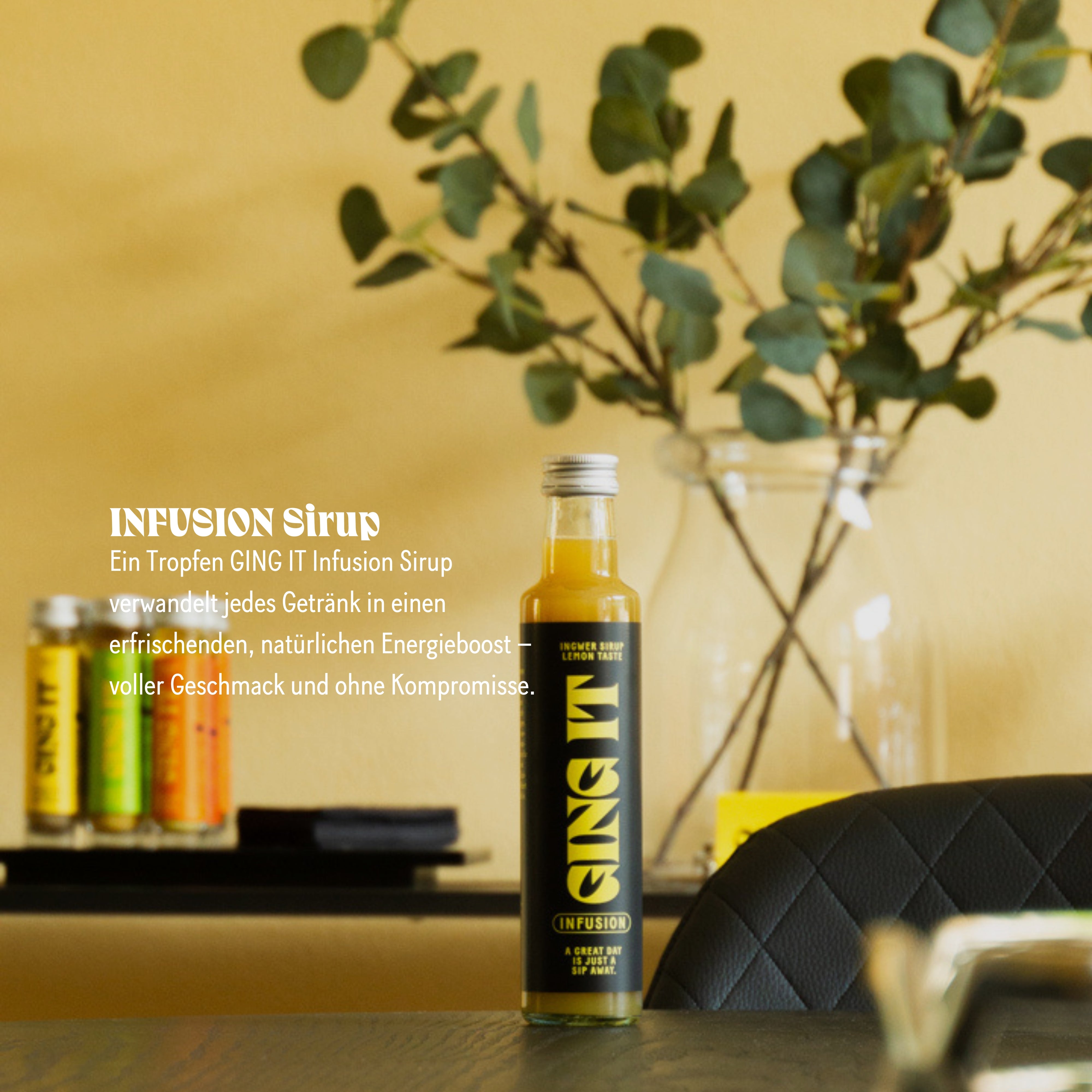 Infusion Sirup 245ml - The dorp of magic flavour